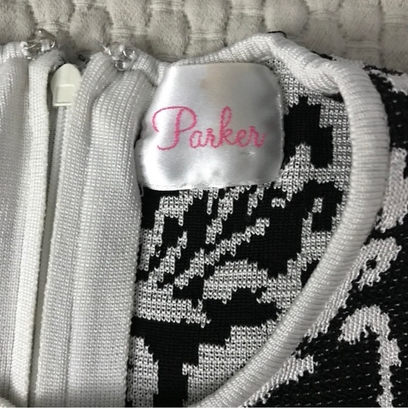 Stunning! PARKER JACQUARD Scrolled
INTARSIA KNIT Sweater Dress-like new! - Picture 9 of 9